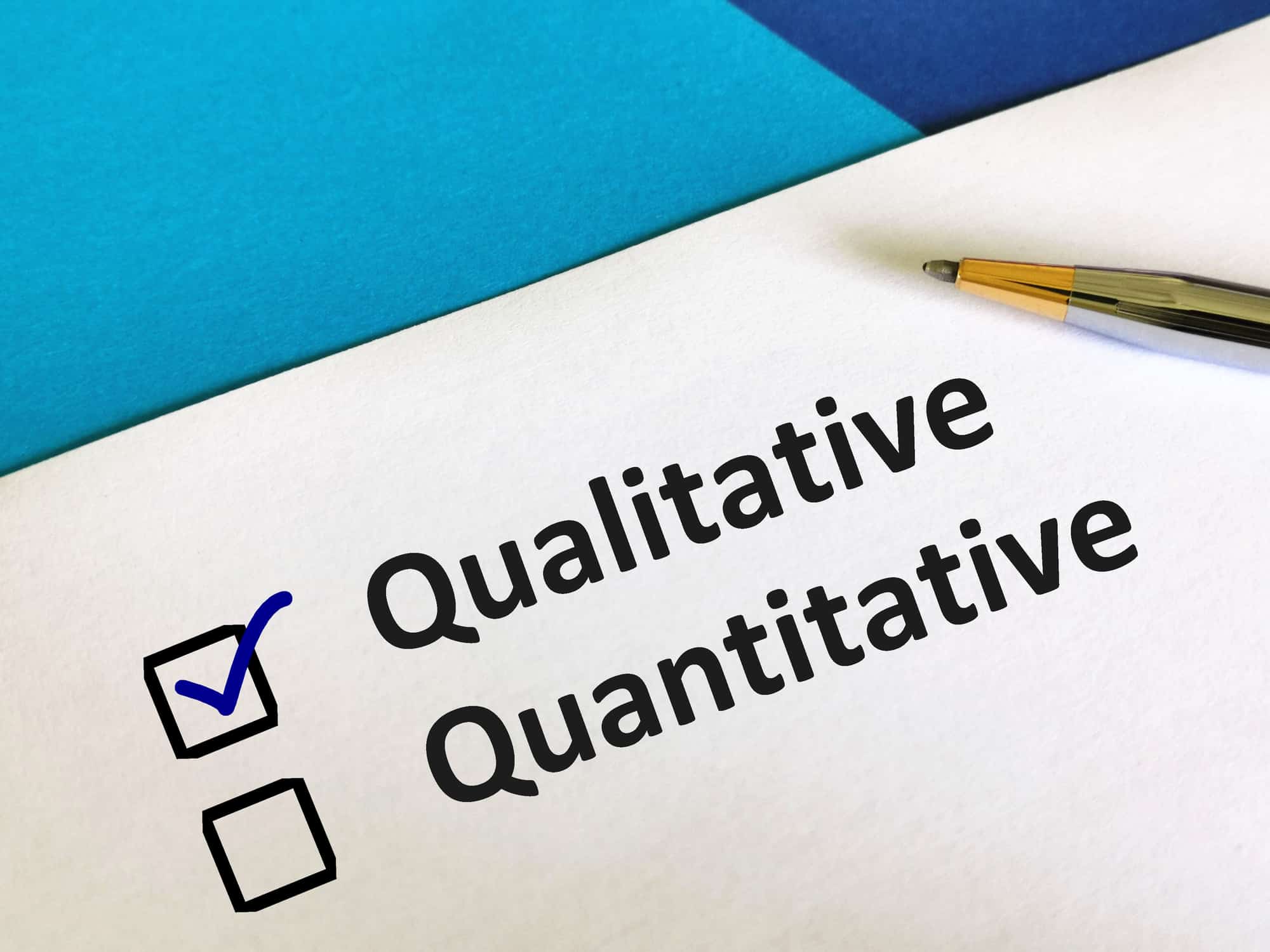 qualitative-analysis vs quantitative